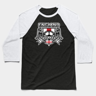 England Soccer Futbol Baseball T-Shirt